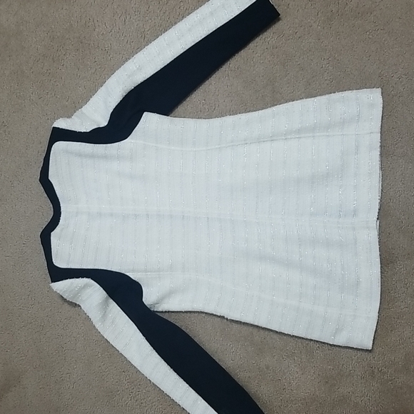 Ivory/Black Spring Coat - Picture 4 of 6